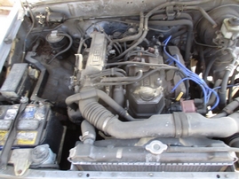 1990 TOYOTA TRUCK DLX LIGHT BLUE STD CAB 2.4L AT 2WD Z16352